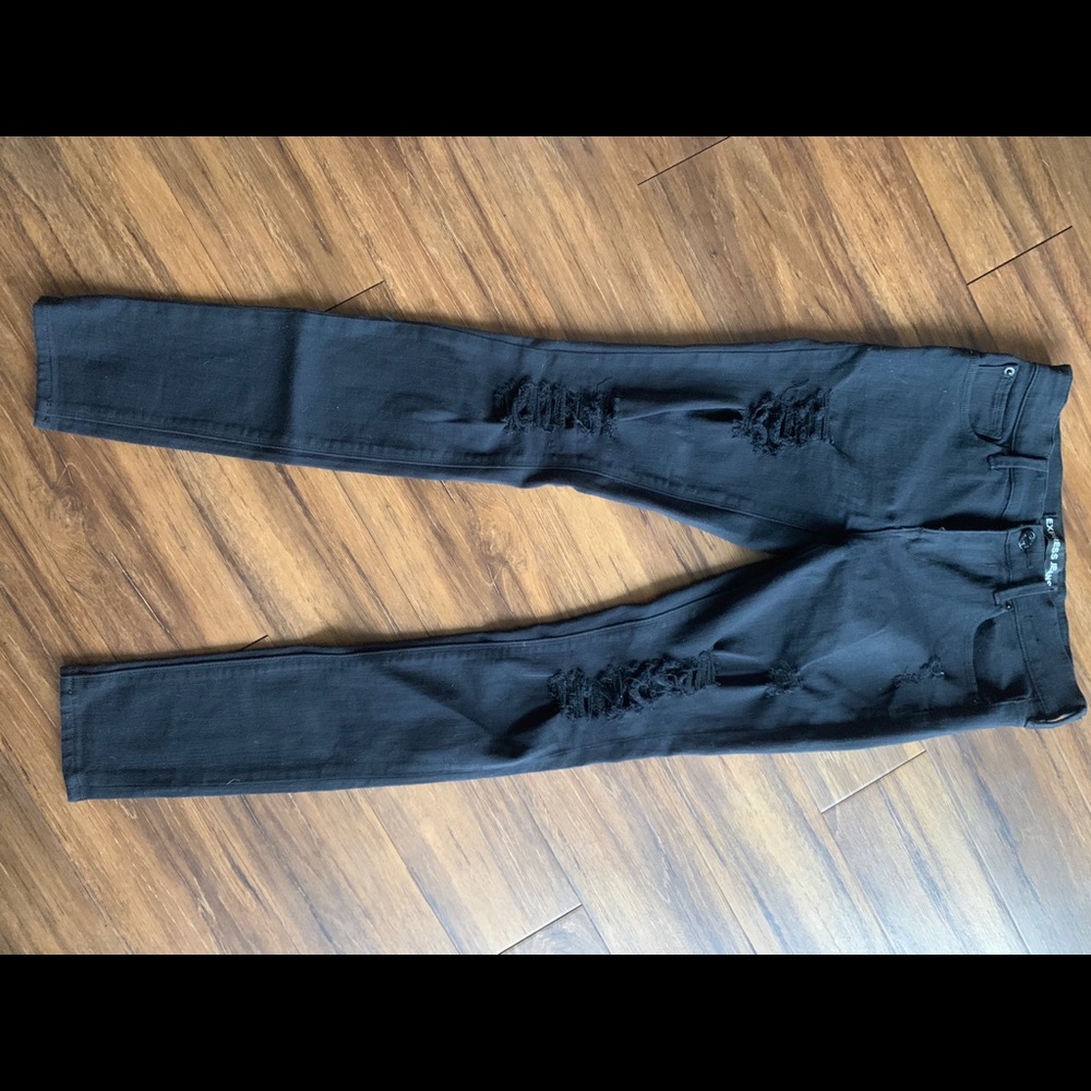 Express mid rise leggings size 2